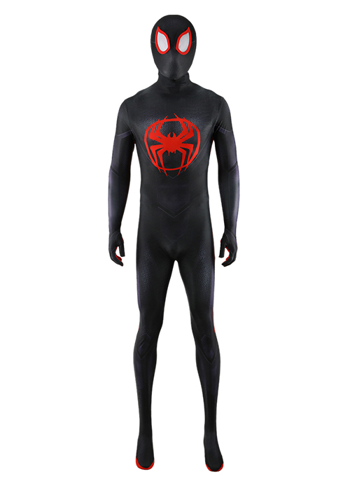 Miles Morales Costume Cosplay Spider-Man Across the Spider-Verse Bodysuit for Adult Kid Ver.8