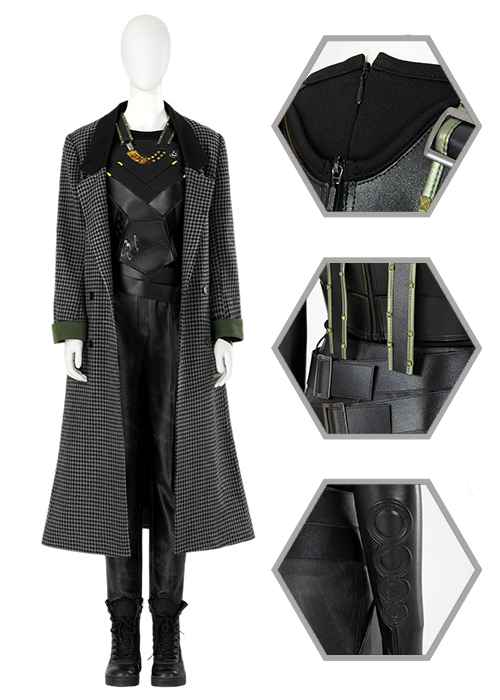 Sylvie Costume Loki Season 2 Cosplay Suit Coat