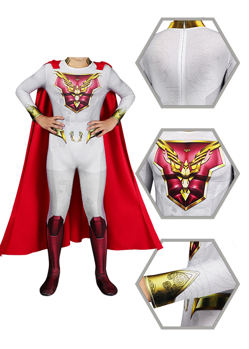 Sheldon Sampson The Utopian Costume Bodysuit Jupiter's Legacy Cosplay for Kids