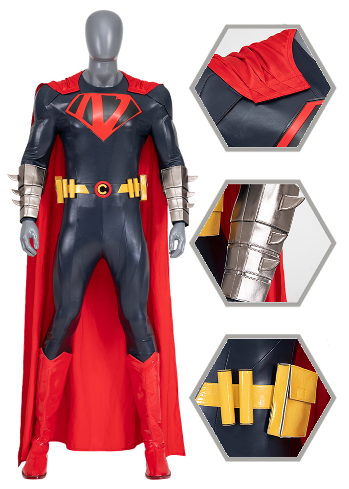 Superman Costume Superman: World's Finest Bodysuit Cosplay