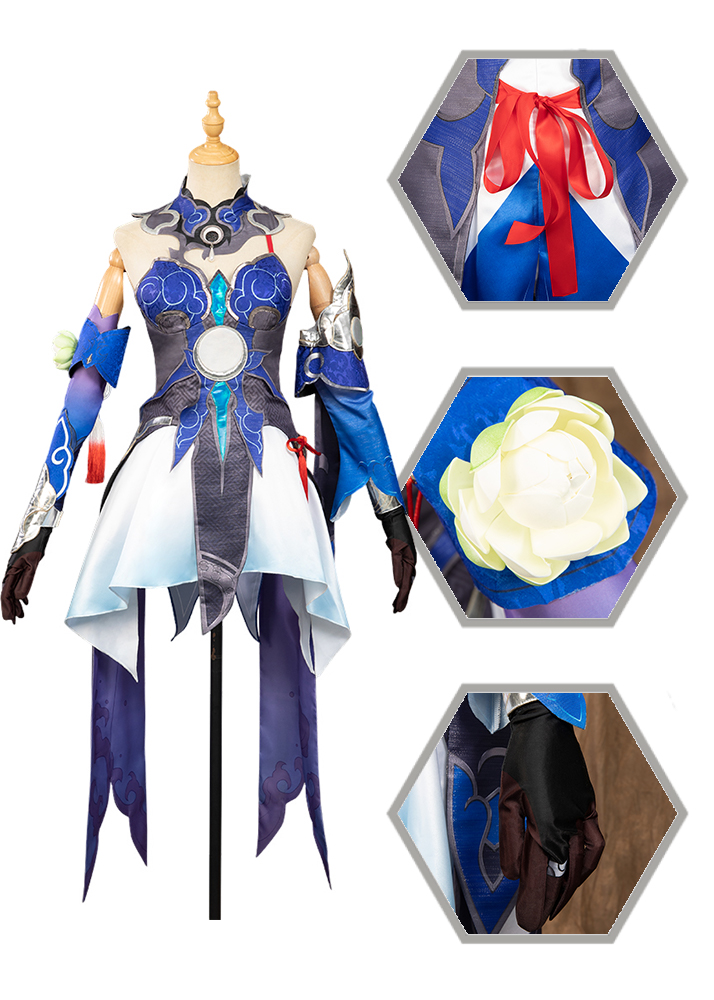 Honkai Star Rail Jingliu Costume Cosplay Suit