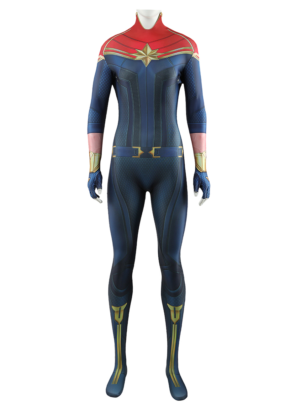 The Marvels 2 Costume Carol Danvers Captain Marvel Bodysuit Cosplay Ver.6