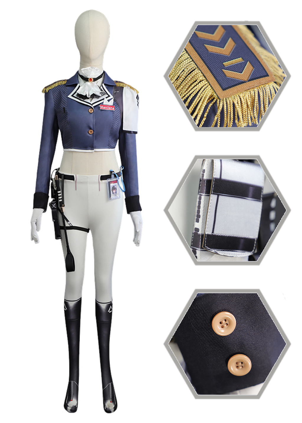 NIKKE：The Goddess of Victory Marciana Costume Suit Cosplay