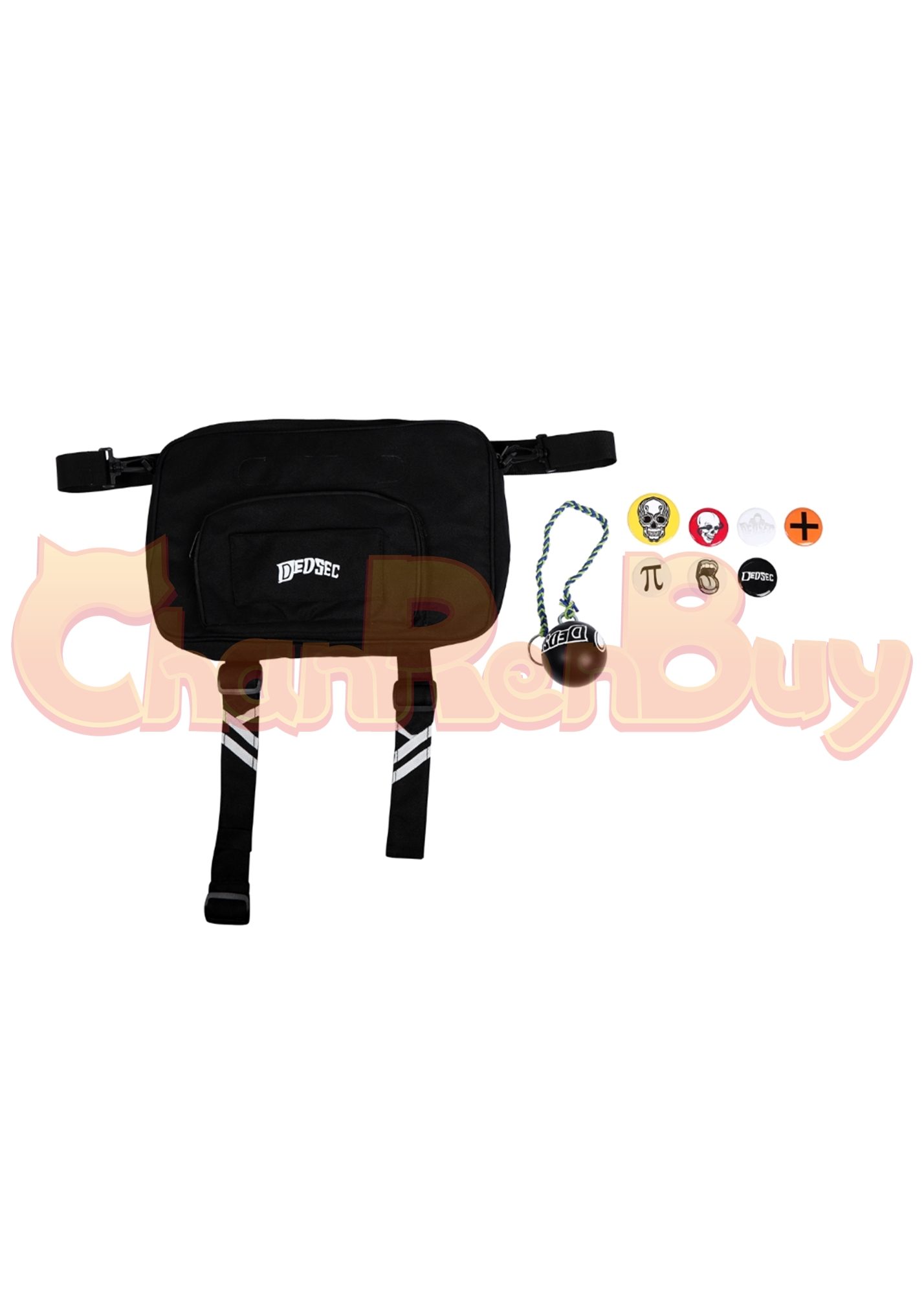 Watch Dogs 2 Cosplay Marcus Holloway Bag Prop