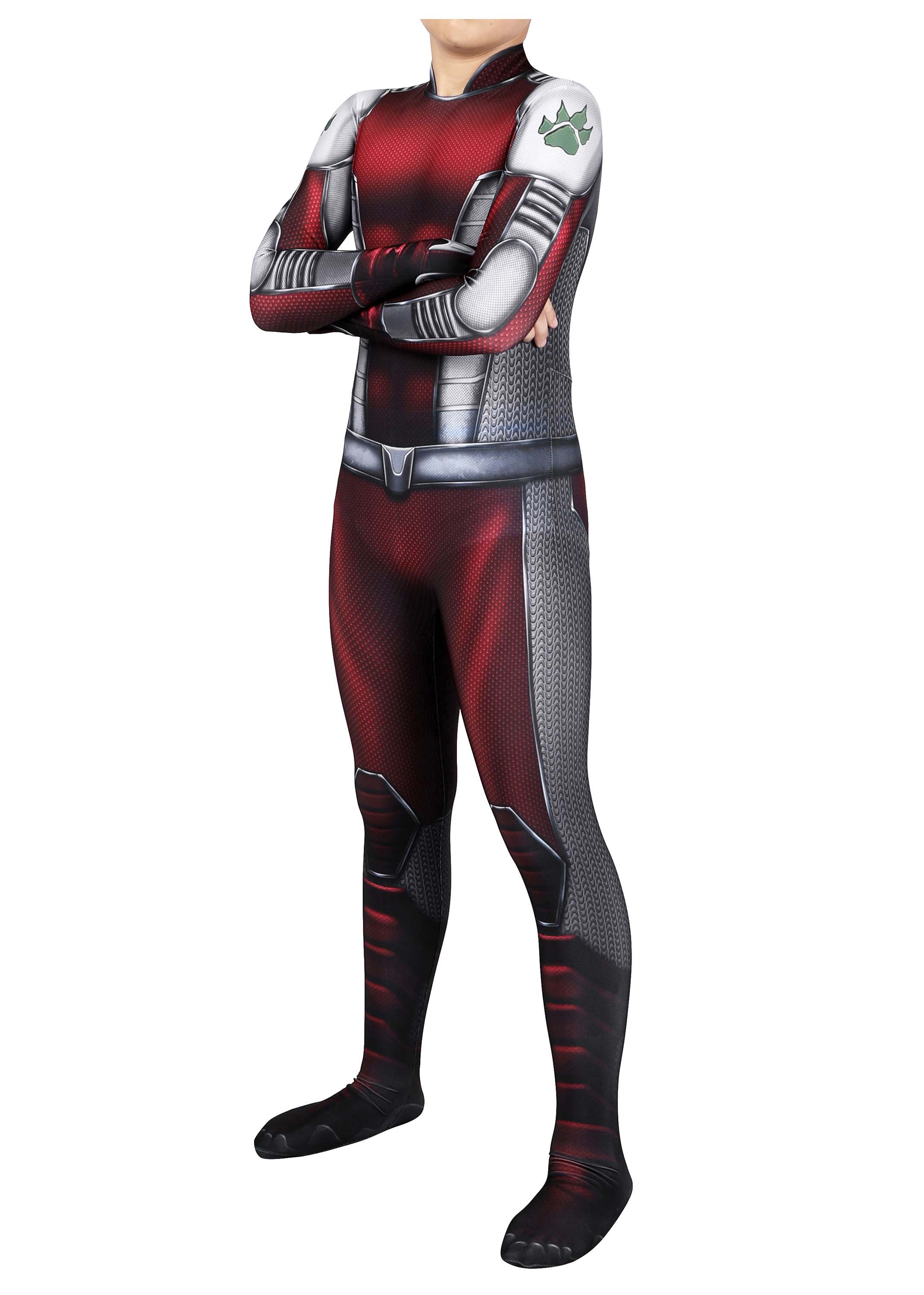 Beast boy Costume Bodysuit Titans Cosplay for Kids