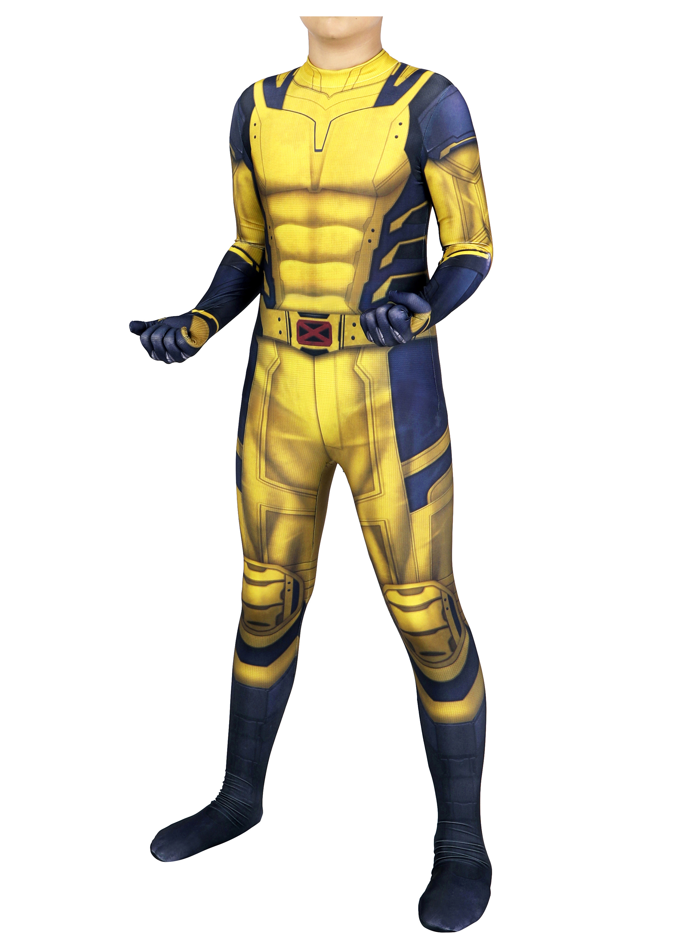 Wolverine Costume Bodysuit Deadpool3 Cosplay for Kids