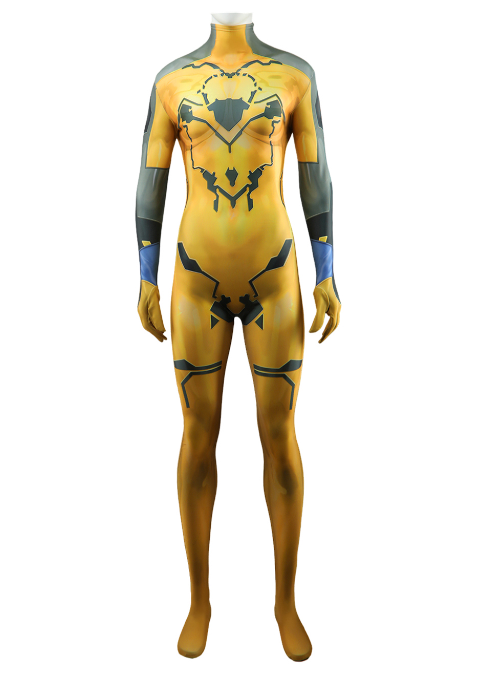 Phantasy Star Costume Quna Bodysuit Cosplay
