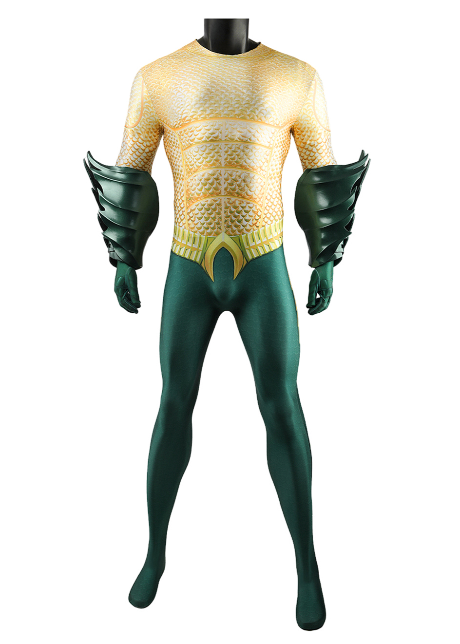 Aquaman Costume Bodysuit Arthur Curry Cosplay for Adult Kid