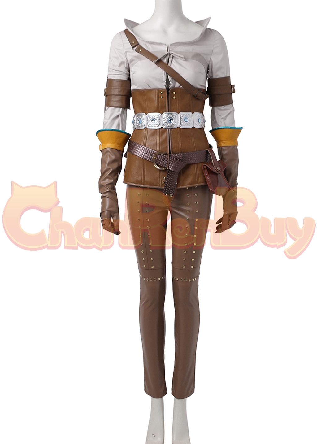 Cirilla Costume The Witcher 3 Wild Hunt Suit Cosplay