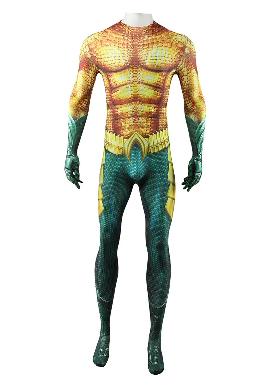 Aquaman and the Lost Kingdom Costume Arthur Curry Bodysuit Cosplay for Adult Kid