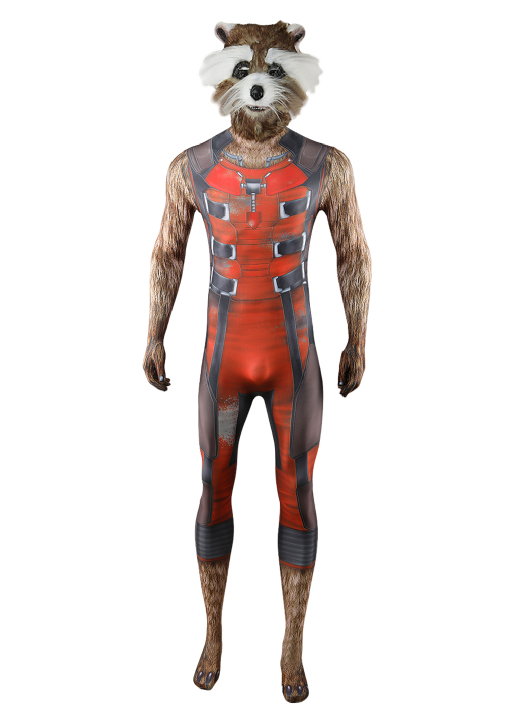 Guardians of the Galaxy Vol. 3 Costume Rocket Cosplay for Adult Kids