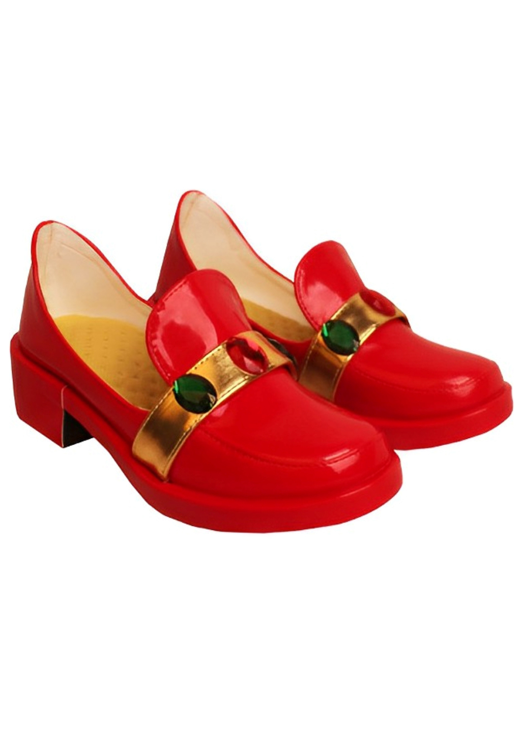Nia Teppelin Shoes Tengen Toppa Gurren Lagann Boots Cosplay Red Ver