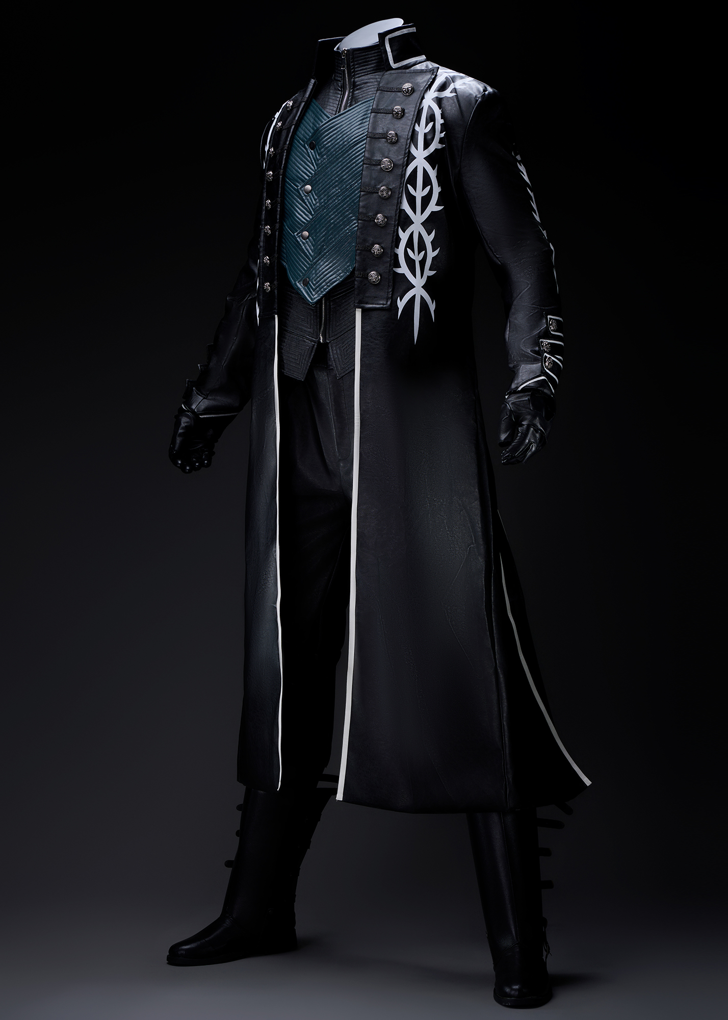 DMC5 Vergil Costume Devil May Cry V Suit Cosplay Ver.2
