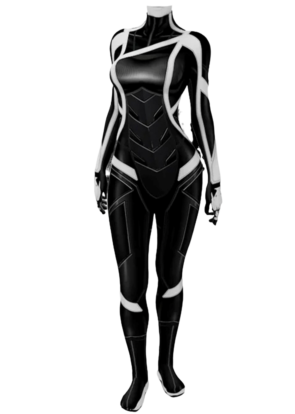 Marvel's Spider-Man 2 Costume Black Cat Bodysuit Cosplay for Adult Kids