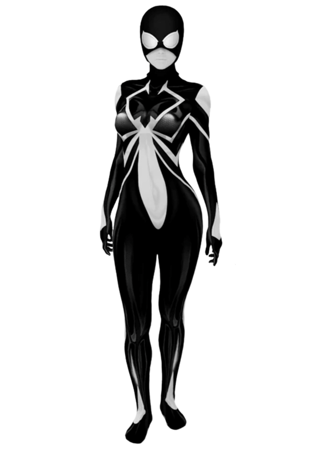 Spider Girl Costume Black Version Bodysuit Cosplay For Adult Kids Spider Girl Costume Black Version Bodysuit Cosplay For Adult Kids