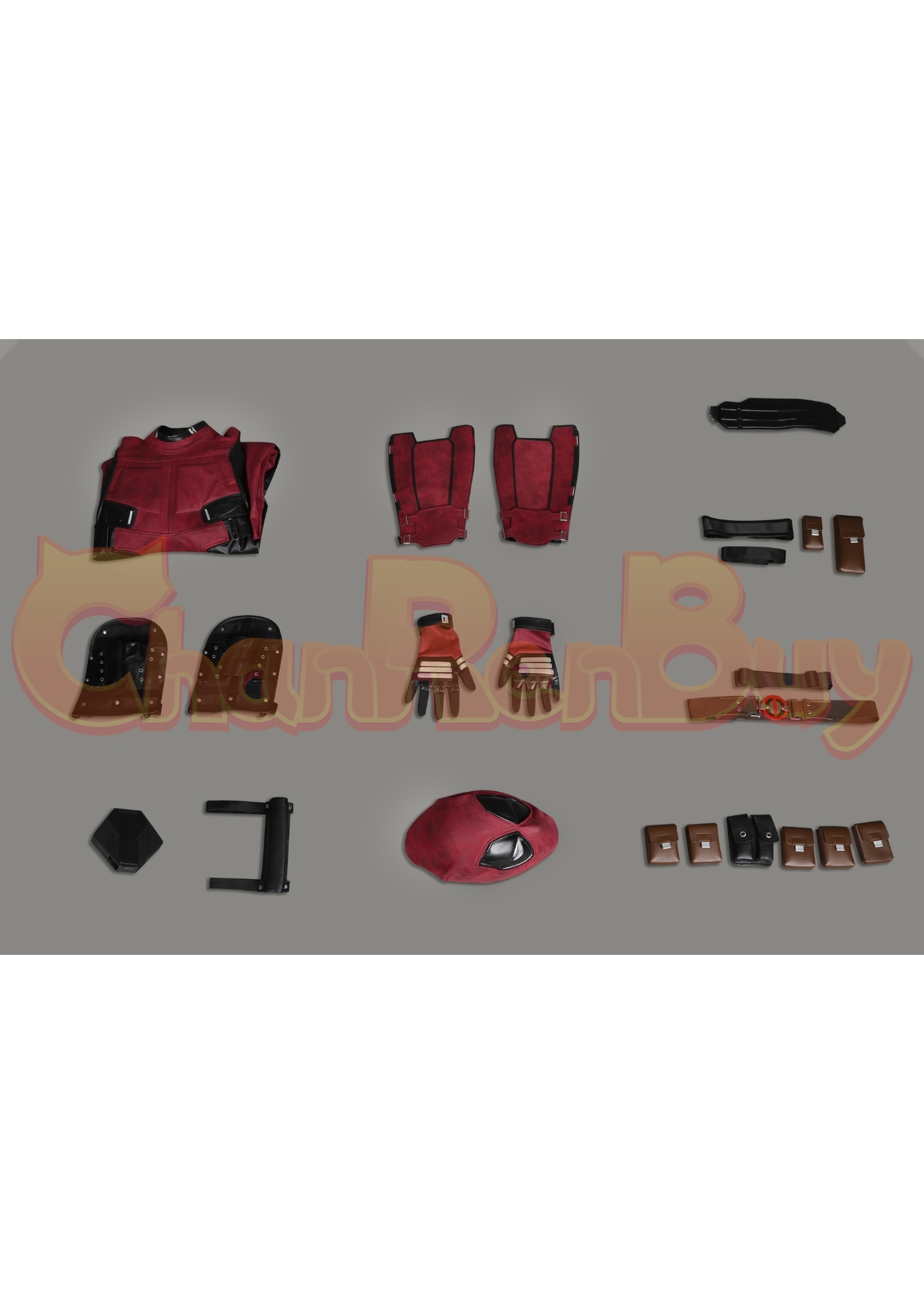 Wade Wilson Costume Deadpool 2 Suit Cosplay