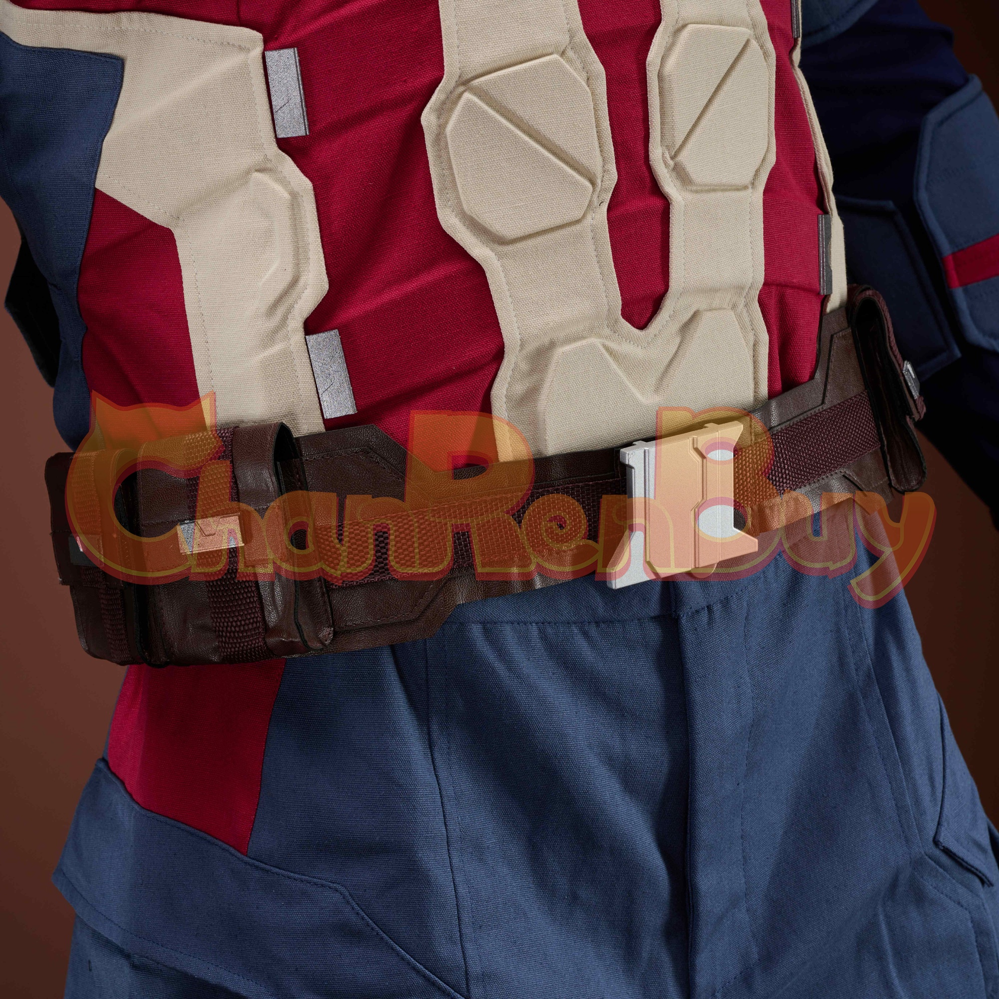 Captain America Costume Avengers Endgame Suit Cosplay Ver 1
