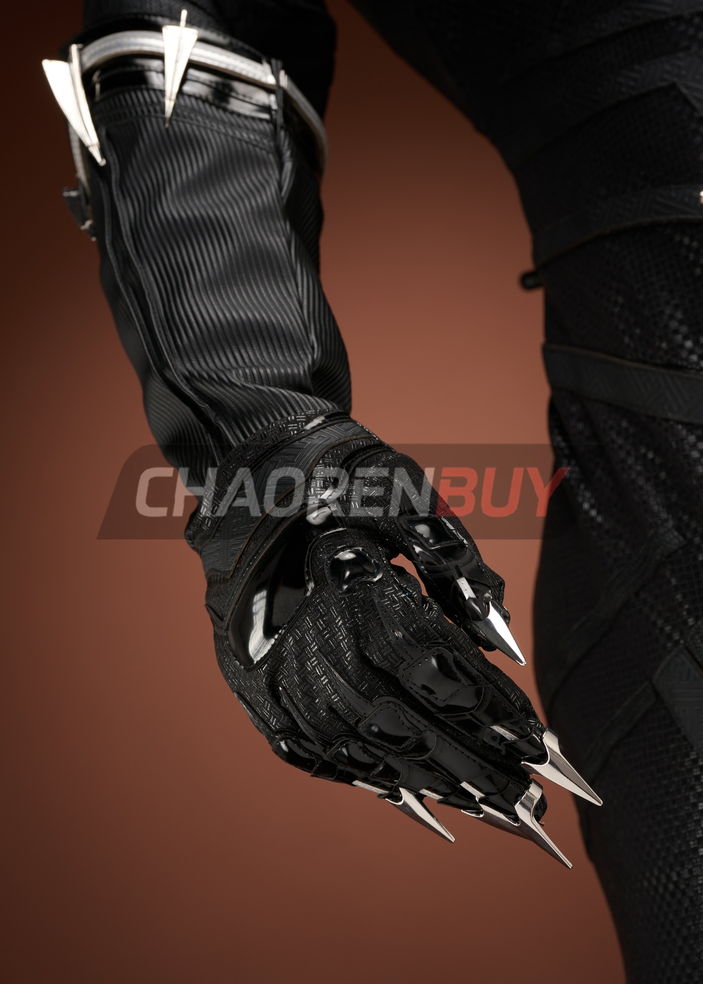 Black Panther Costume T'Challa Suit Cosplay Top Level