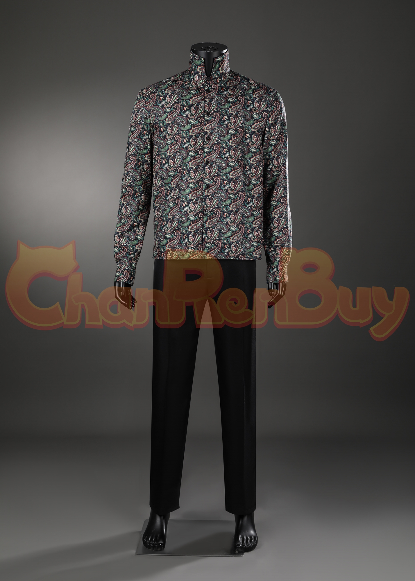 Willy Wonka Costume Charlie and the Chocolate Factory Suit Cosplay