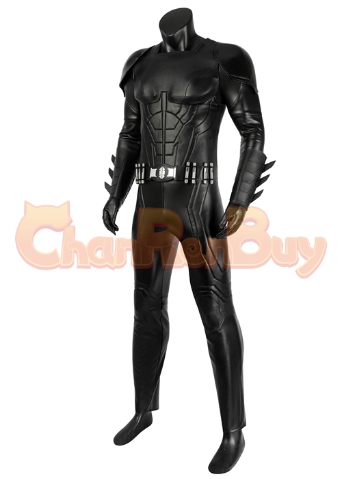 Bruce Wayne Costume Bat Style Man Suit Cosplay with Cloak