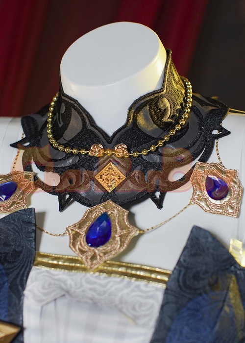 Genshin Impact Navia Costume Cosplay Suit