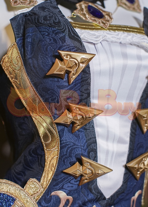 Genshin Impact Navia Costume Cosplay Suit