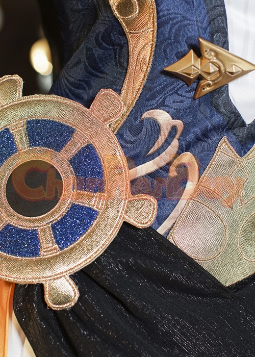 Genshin Impact Navia Costume Cosplay Suit