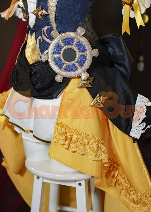 Genshin Impact Navia Costume Cosplay Suit