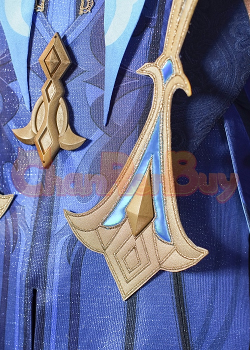 Genshin Impact Neuvillette Costume Cosplay Suit