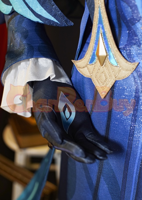 Genshin Impact Neuvillette Costume Cosplay Suit