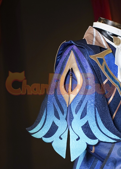 Genshin Impact Neuvillette Costume Cosplay Suit