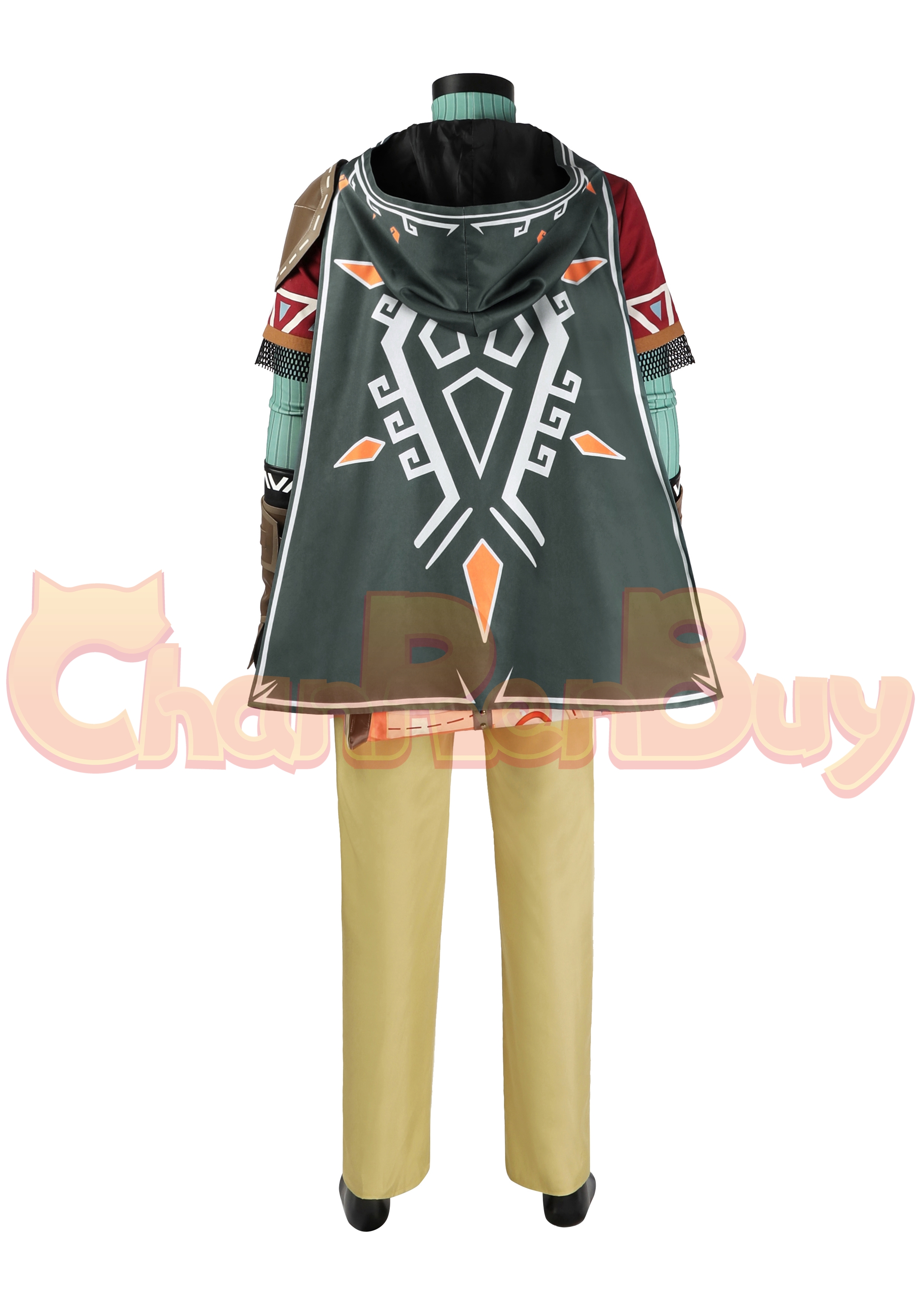 Link Hylian Tunic Costume The Legend of Zelda Tears of the Kingdom Suit Cosplay