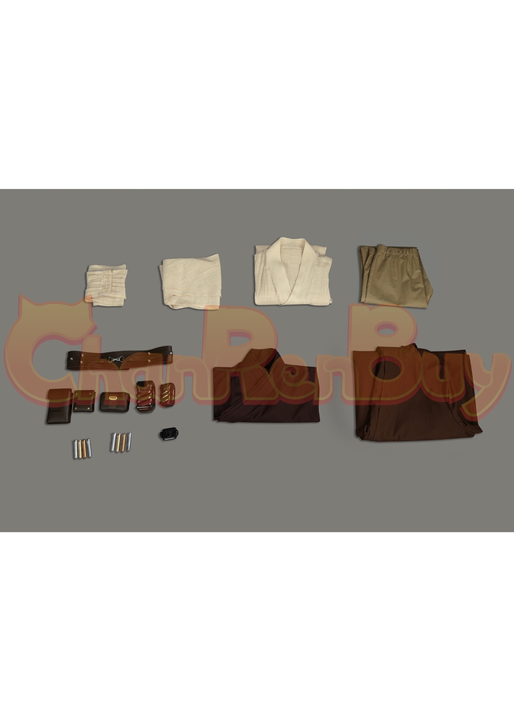 Obi-Wan Kenobi Costume Star Wars: Episode III – Revenge of the Sith Suit Cosplay