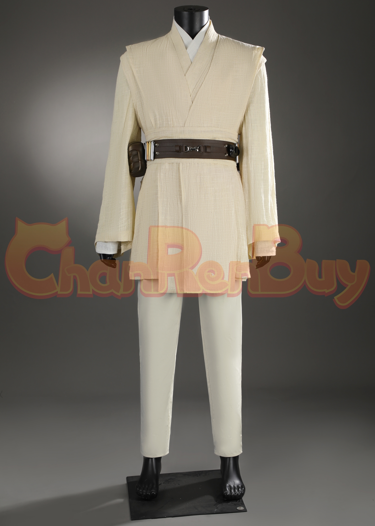 Obi-Wan Kenobi Costume Star Wars: Episode II Attack of the Clones Suit Cosplay