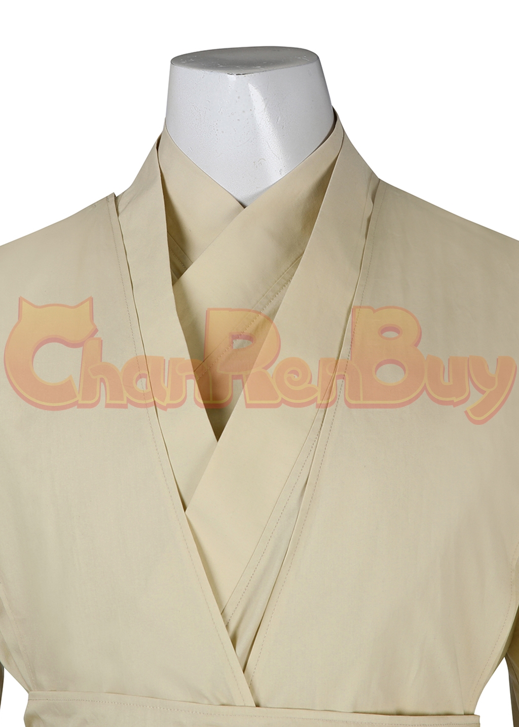 Qui-Gon jinn Costume Star Wars Episode I The Phantom Menace Suit Cosplay Ver.1