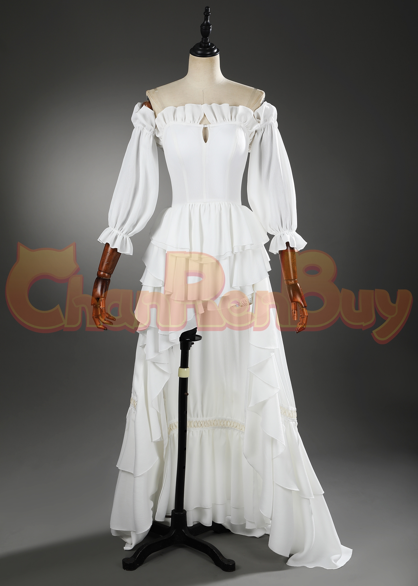FF14 480HQ Neo-Ishgardian Healing Set Costume Suit Cosplay