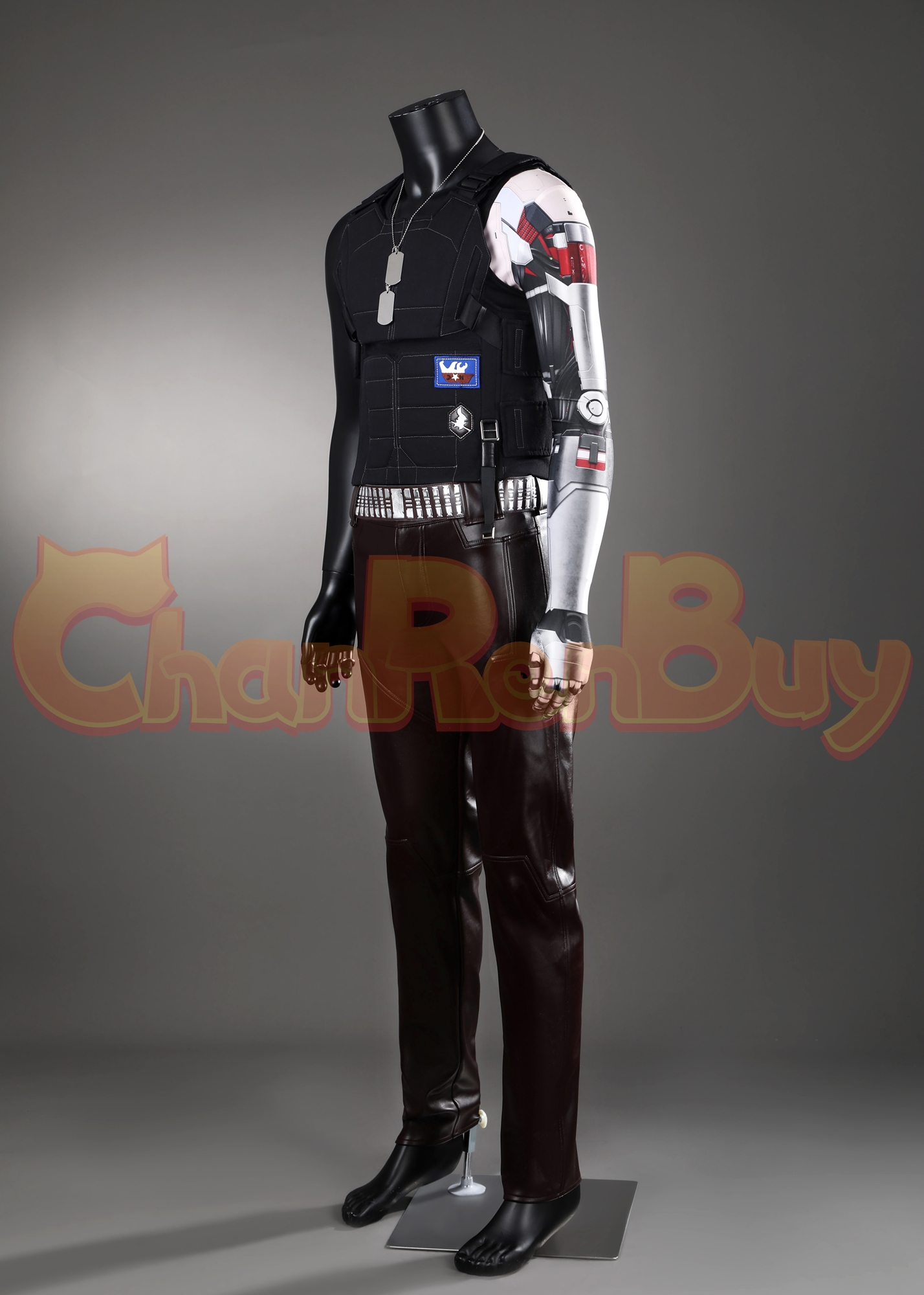 Johnny Silverhand Costume Cyberpunk 2077 Suit Cosplay