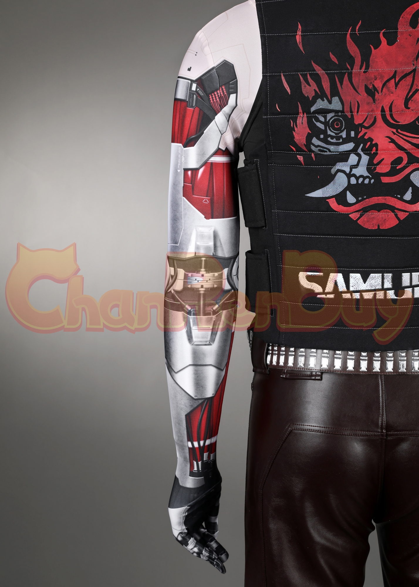 Johnny Silverhand Costume Cyberpunk 2077 Suit Cosplay