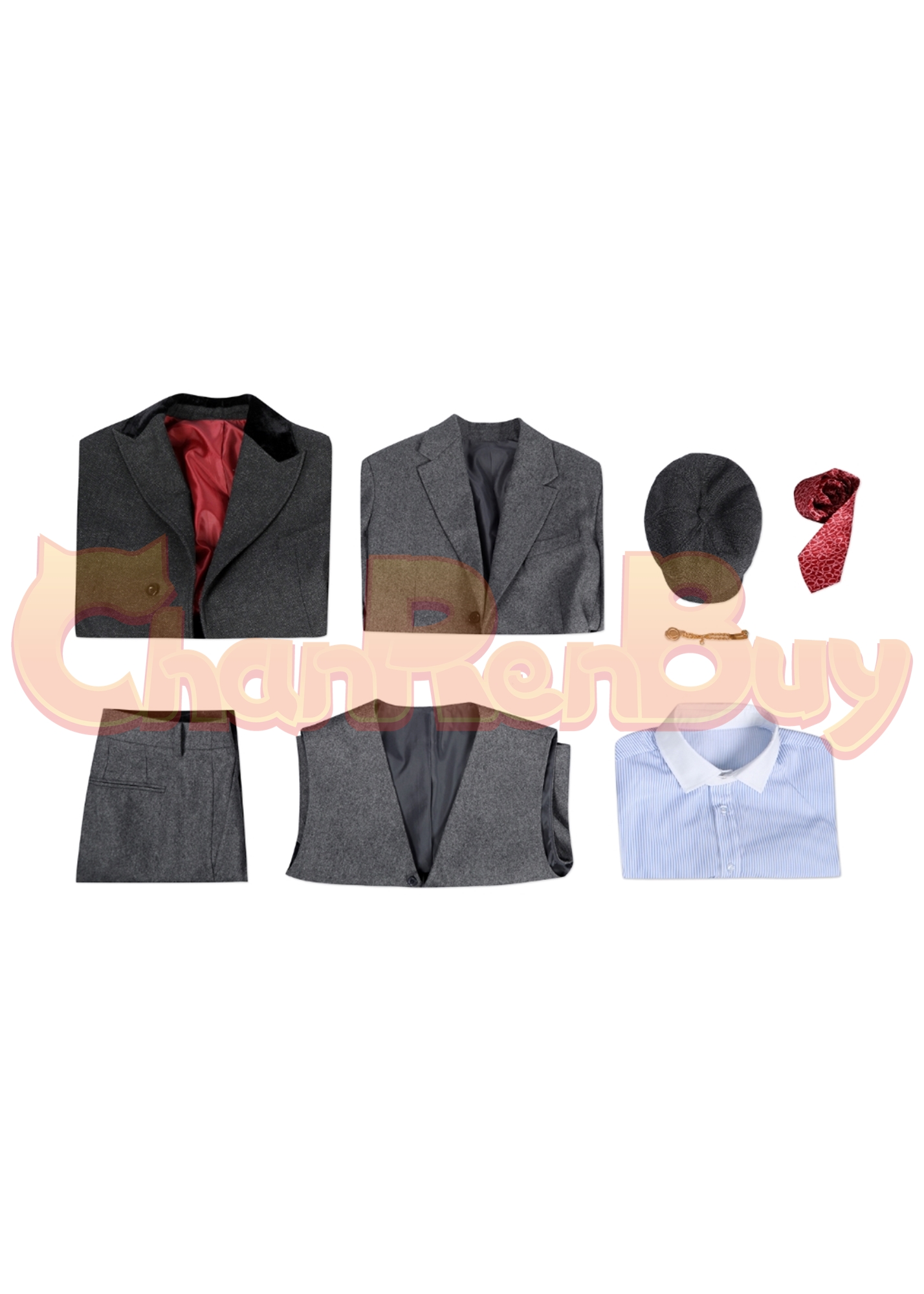 Tommy Shelby Costume Peaky Blinders Season 6 Suit Cosplay