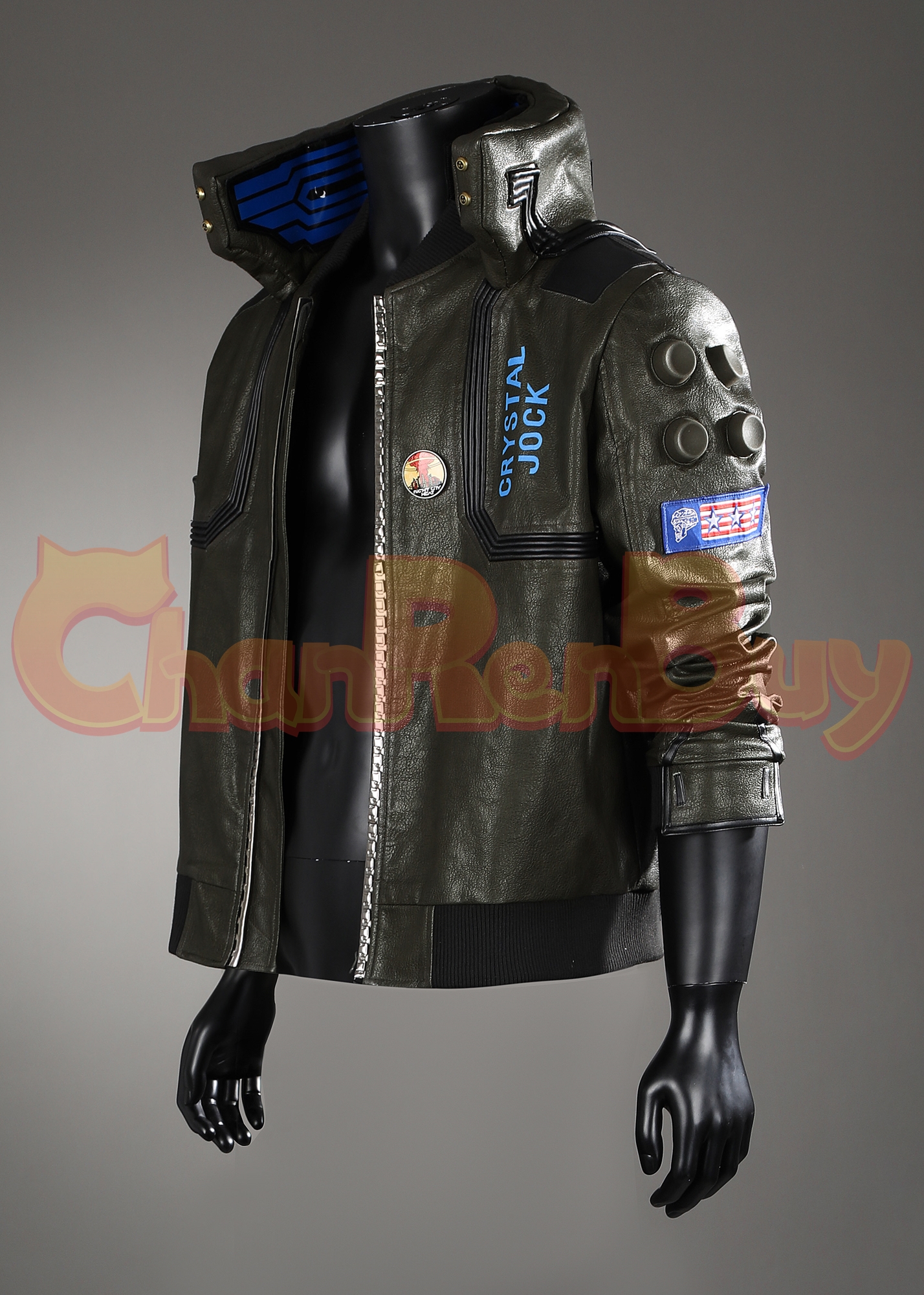 V Vincent Costume Jacket Cyberpunk 2077 Suit Cosplay
