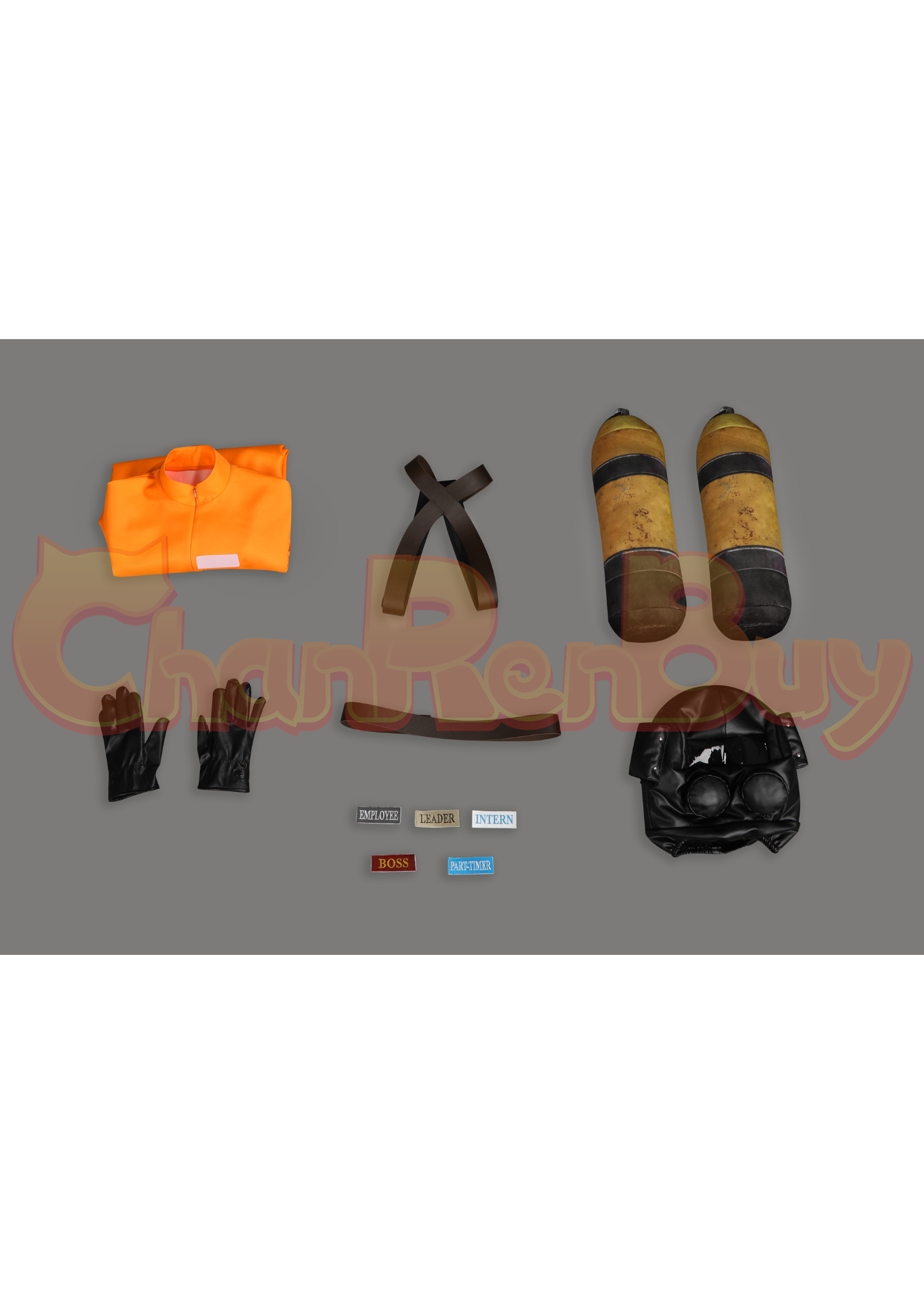 Staff Costume Lethal Company Suit Cosplay