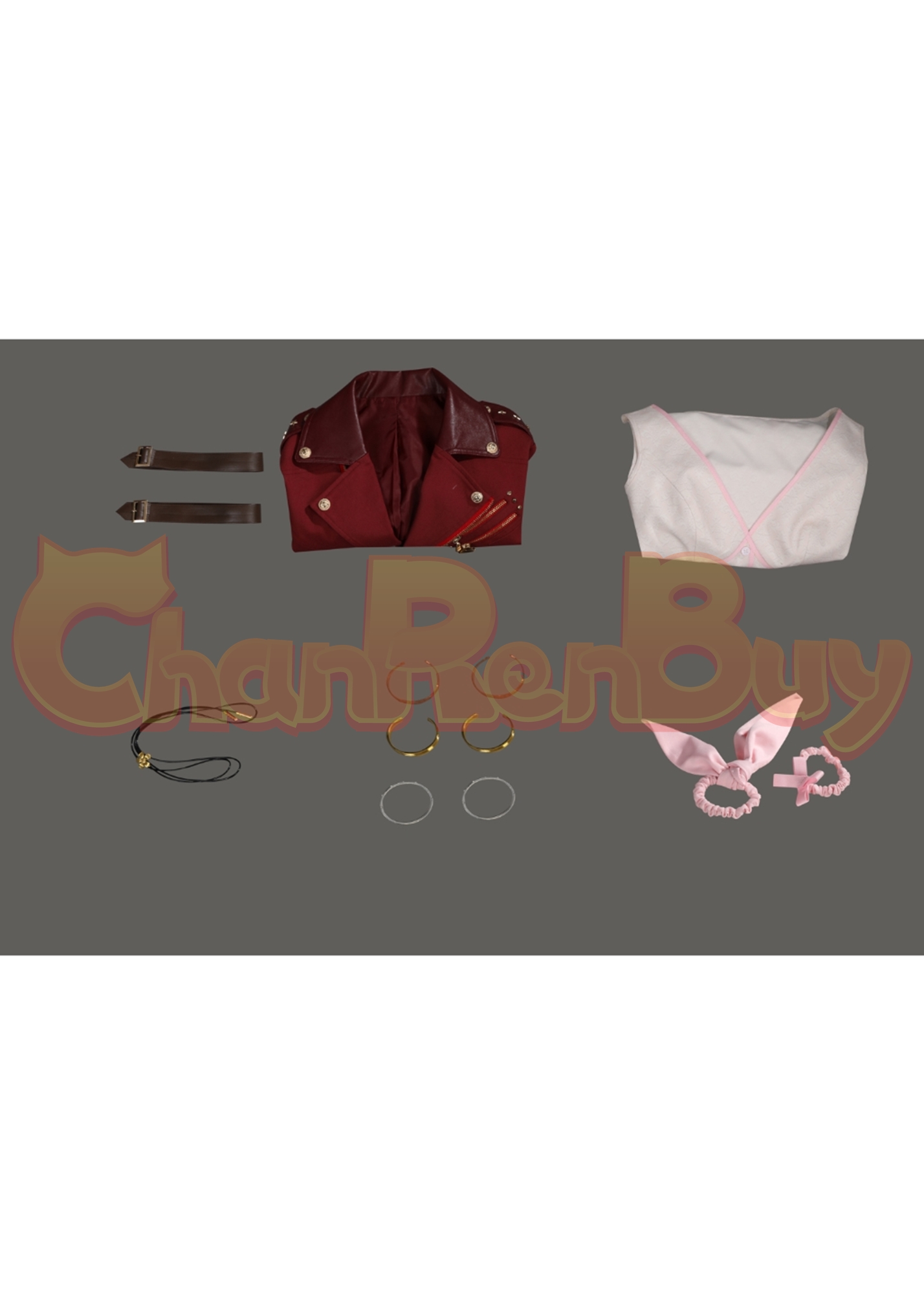 Aerith Gainsborough Costume Final Fantasy VII Rebirth Suit Cosplay