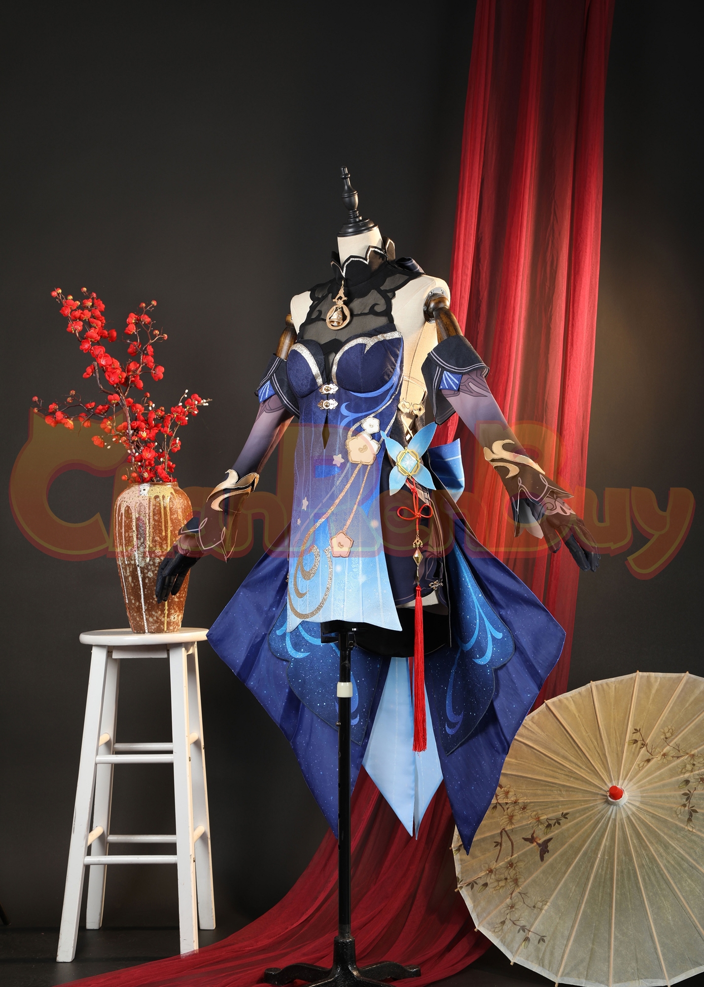 Genshin Impact Ganyu Costume Suit Cosplay