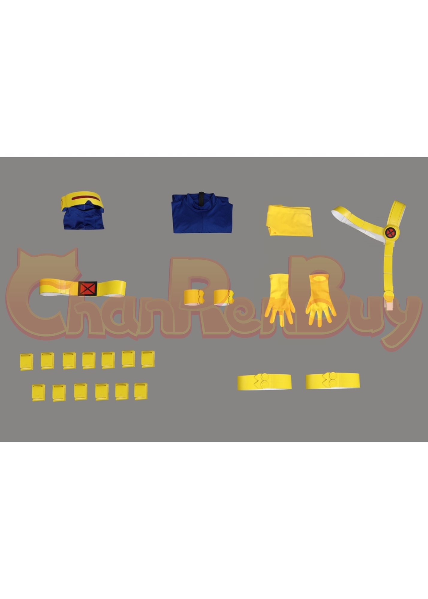 Scott Summers Cyclops Costume X-Men '97 Suit Cosplay