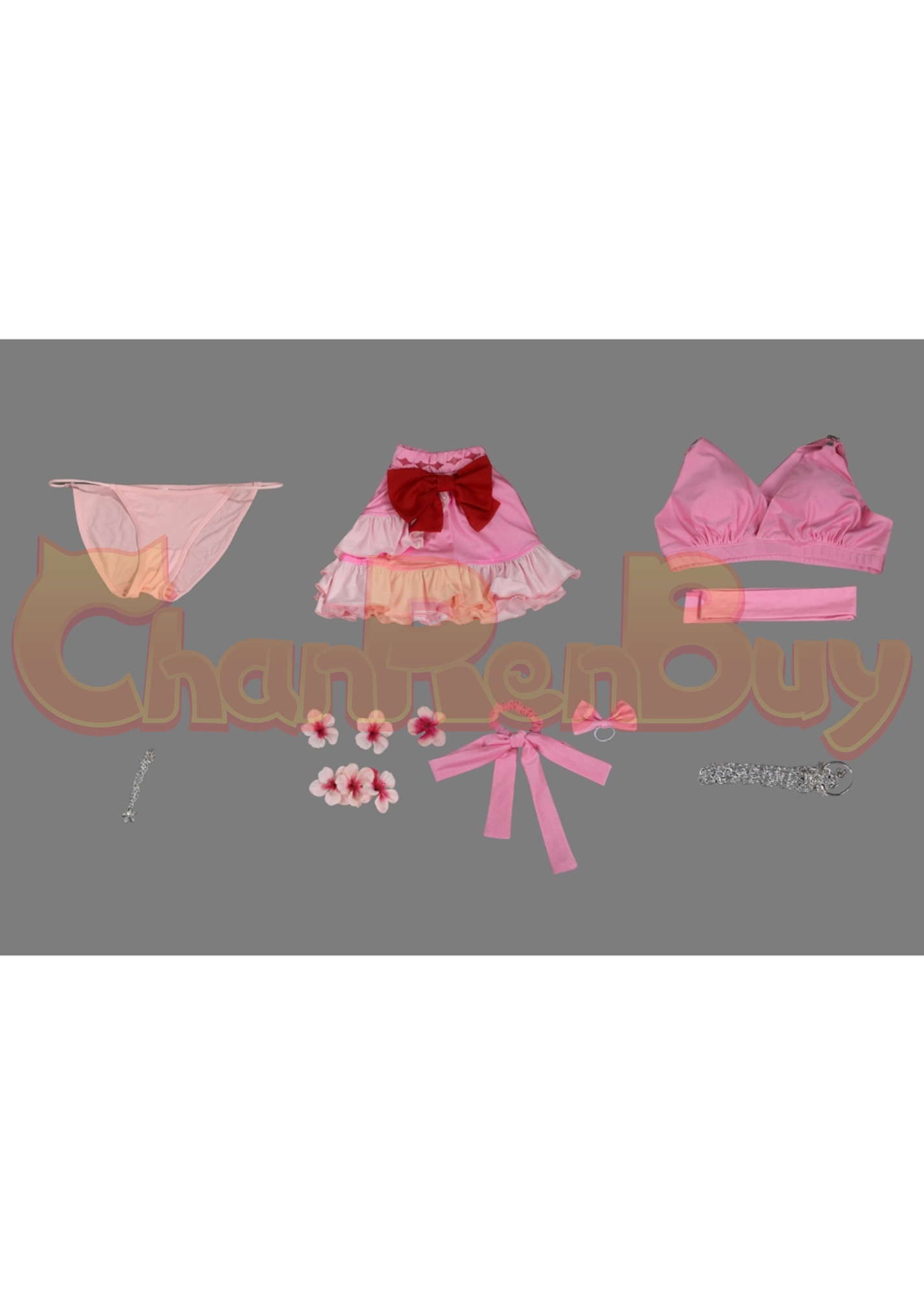 Aerith Gainsborough Swimsuit Costume Final Fantasy VII Rebirth Suit Cosplay