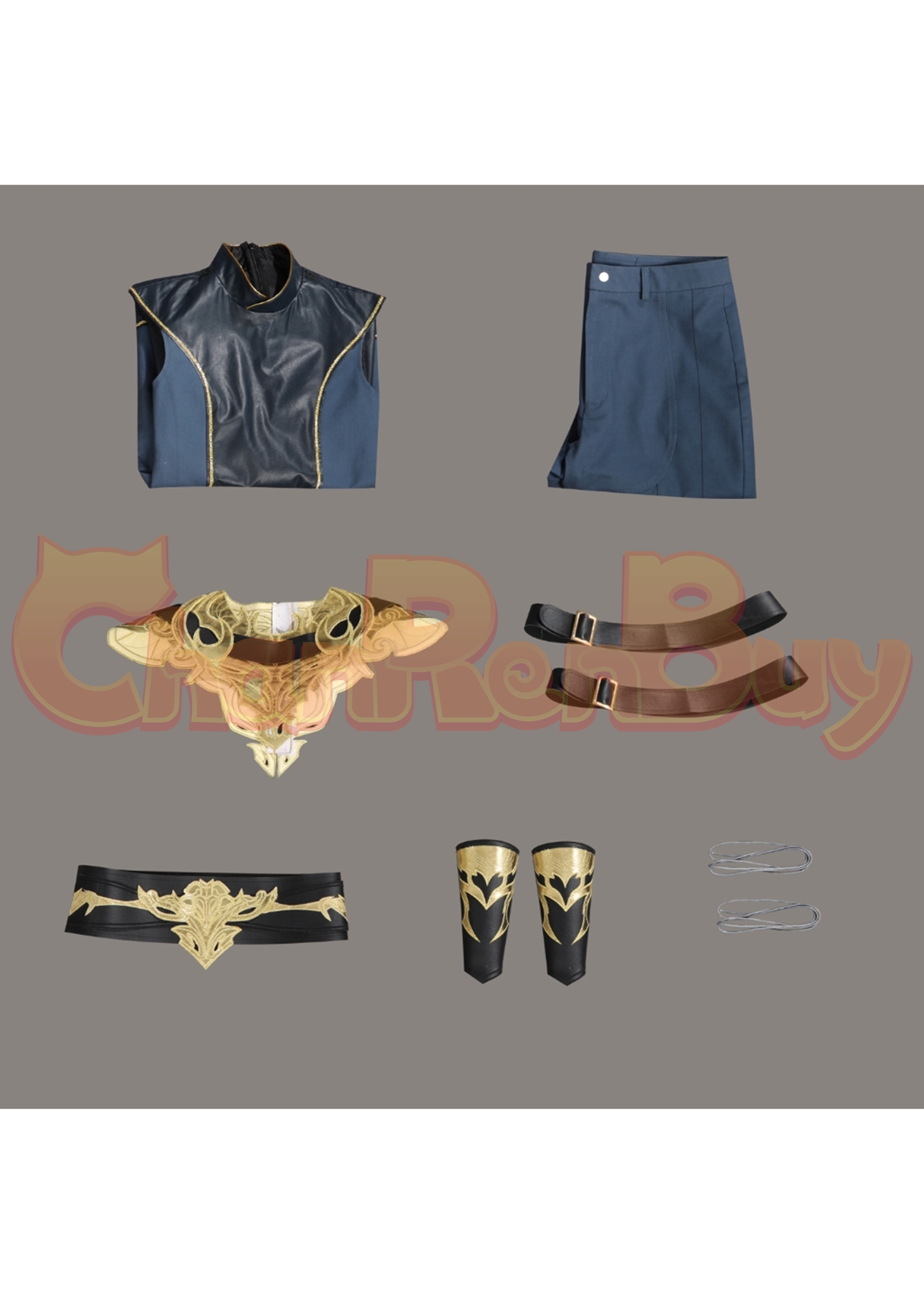 The Dark Urge Costume Baldur's Gate 3 Suit Cosplay