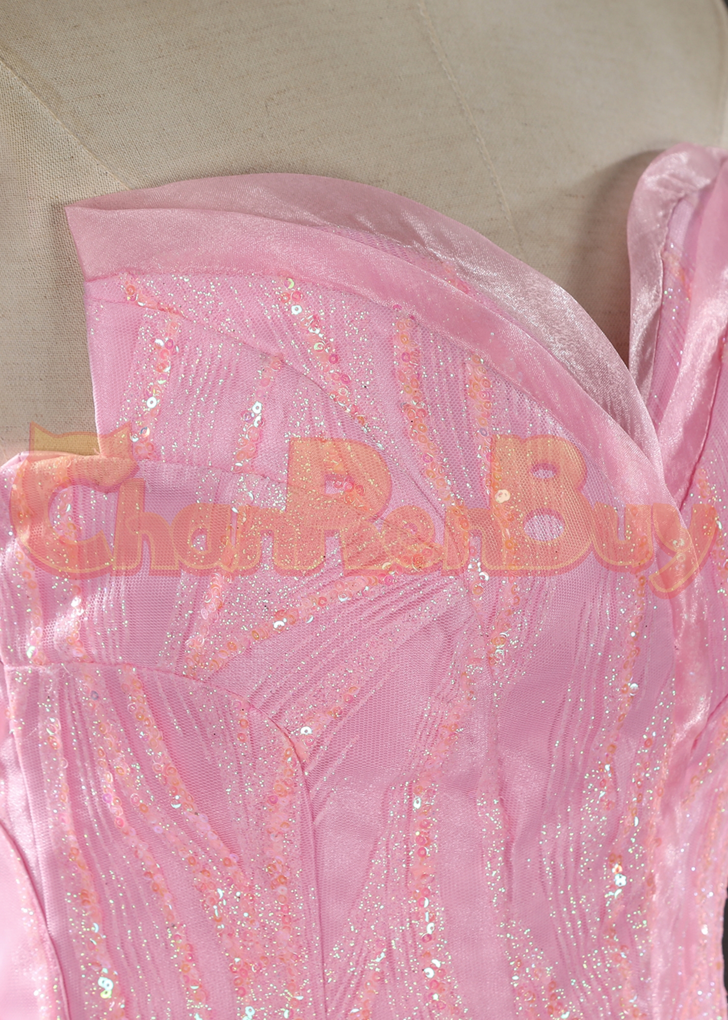 Glinda Costume Wicked (2024) Suit Cosplay