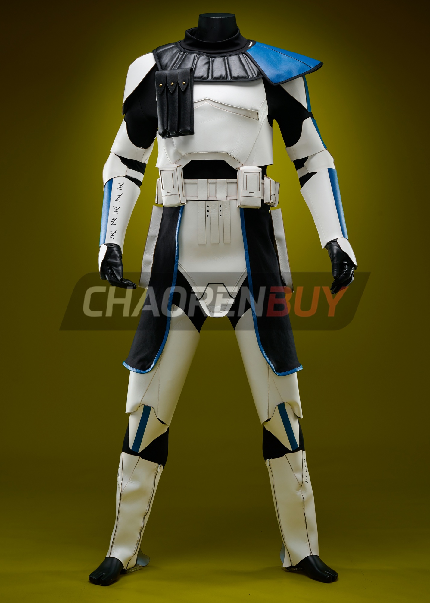 Captain Rex Costume Star Wars: The Clone Wars Suit Cosplay