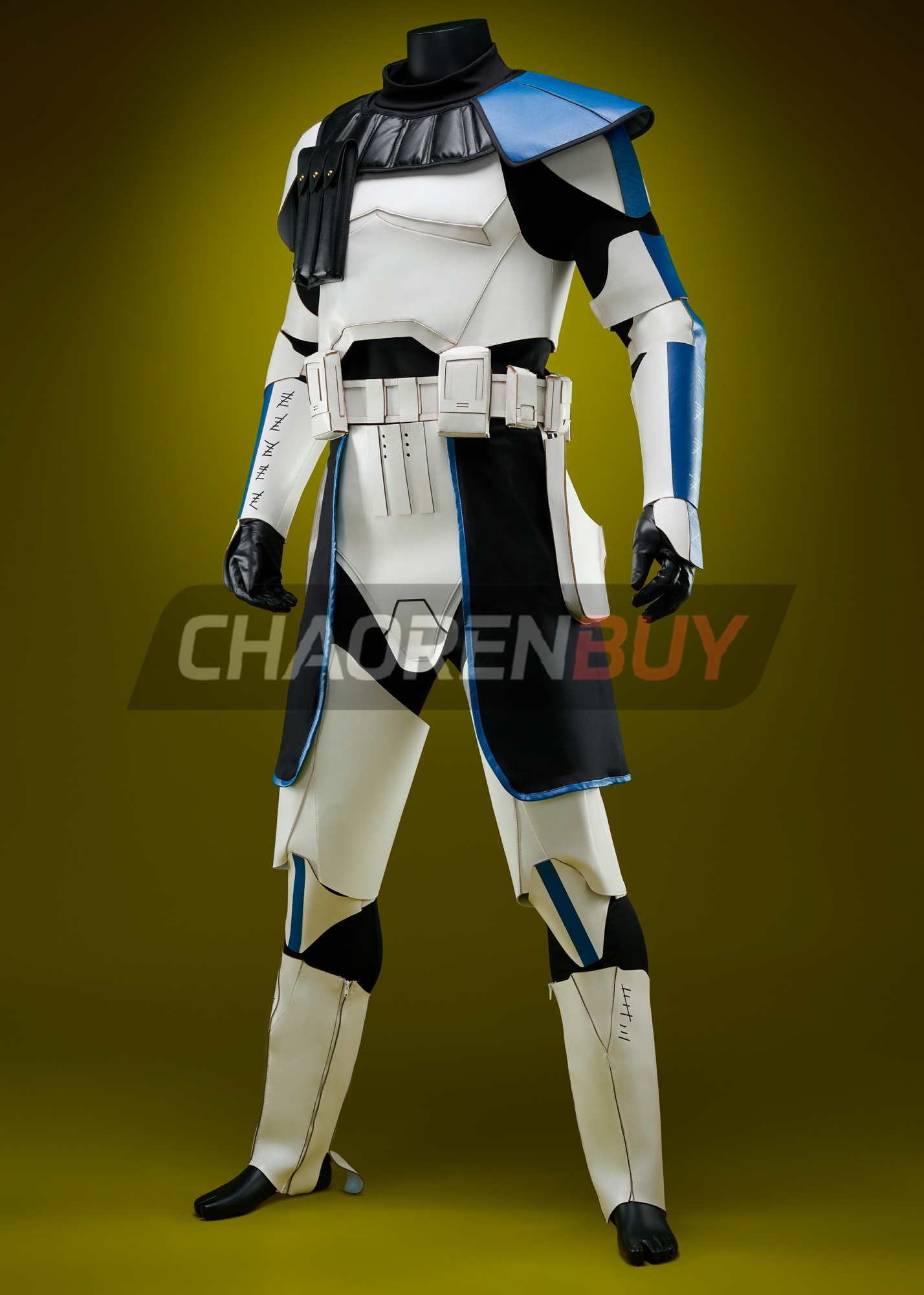 Captain Rex Costume Star Wars: The Clone Wars Suit Cosplay
