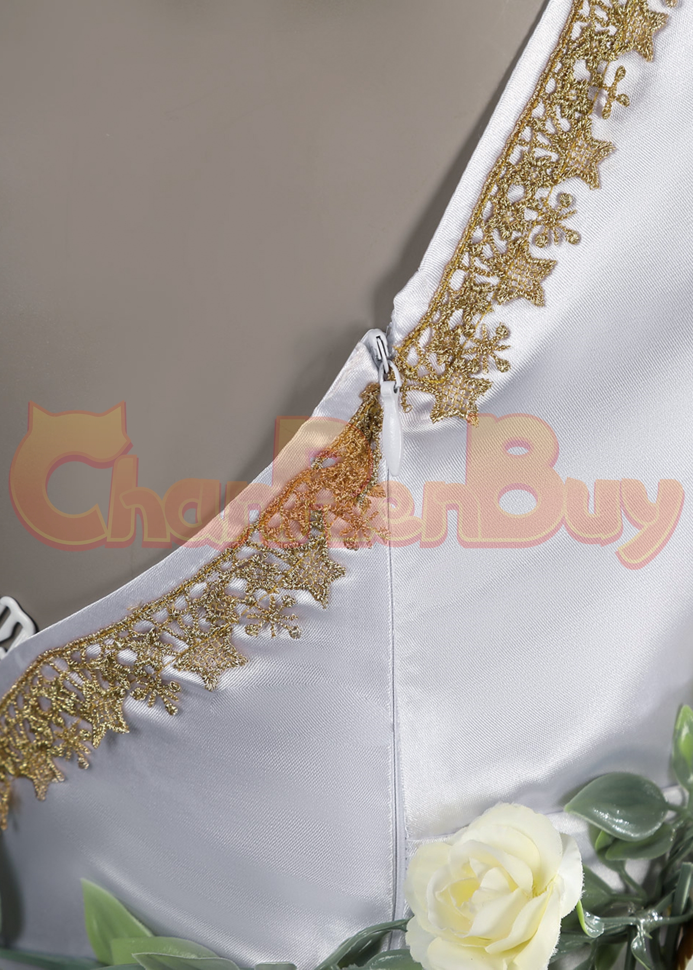 Aerith Gainsborough Loveless White Costume Final Fantasy VII Rebirth Suit Cosplay